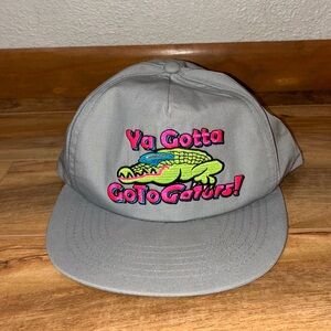Retro 90s Snapback Hat, “You Gotta Go To Gators!”